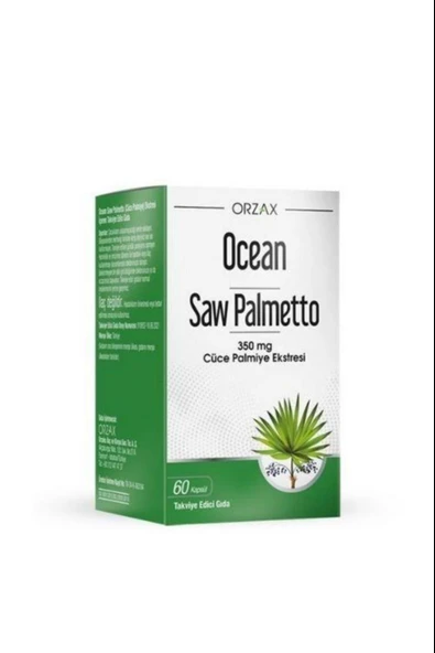 Ocean Saw Palmetto 350 mg 60 Kapsül ürün görseli