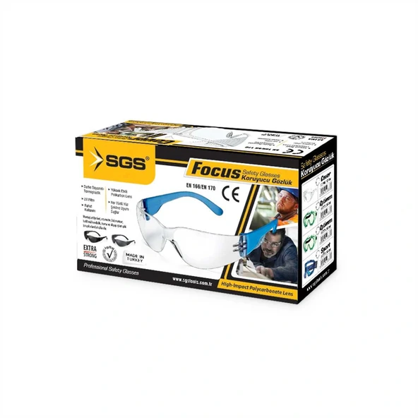 SGS KAYNAK GÖZLÜĞÜ (SİYAH) FOCUS - Resim 2