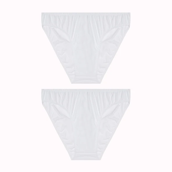 Büyük Beden Doğal Pamuklu AZO Test Onaylı İnce Lastikli 2li Erkek Külot ürün görseli