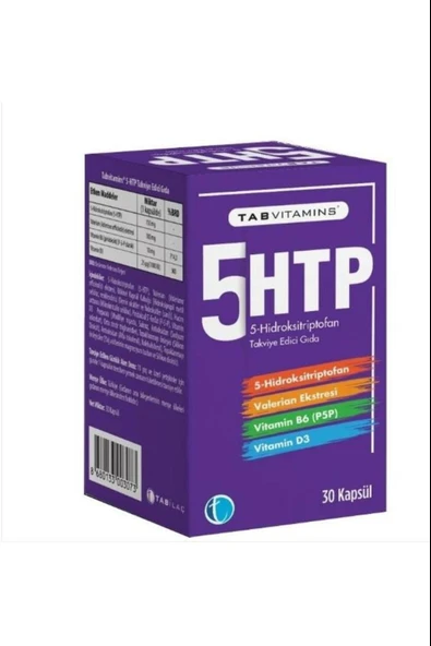 Tabvitamins 5-HTP 30 Kapsül ürün görseli