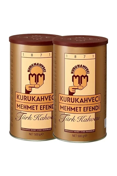Mehmet Efendi Türk Kahvesi 2 X 500 gr - Teneke ürün görseli