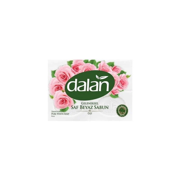 Dalan Beyaz Sabun Gül 4 x 150 gr ürün görseli