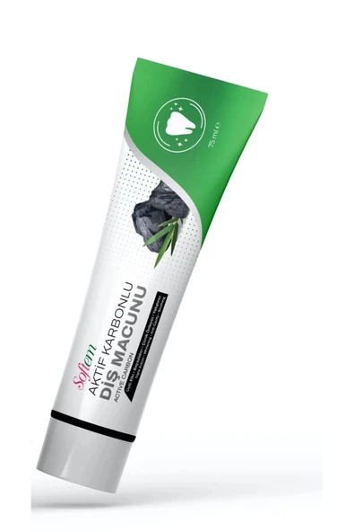 AKTİF KARBONLU DİŞ MACUNU - 75ML ürün görseli 1