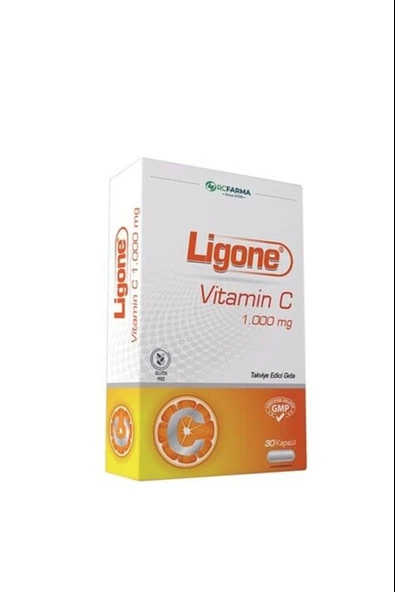 Ligone Vitamin C 1000 mg 30 Kapsül ürün görseli