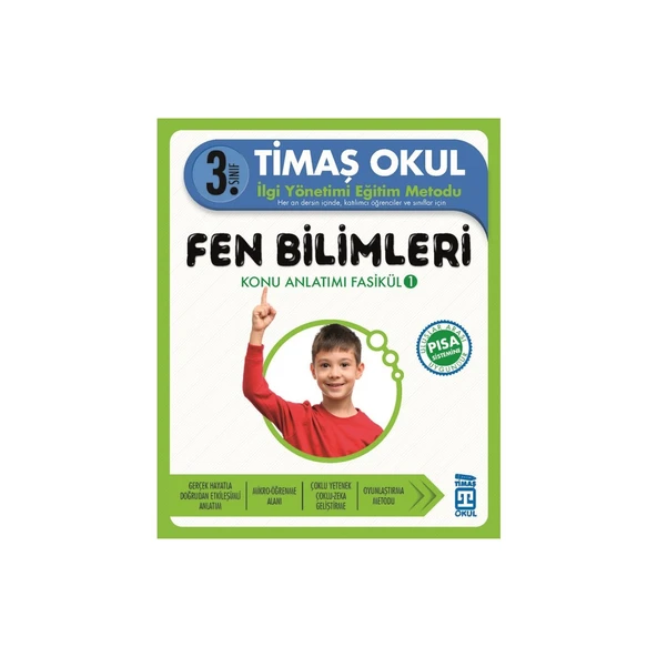 Timaş 3. Sınıf Fen Bilimleri K.A. ürün görseli 1