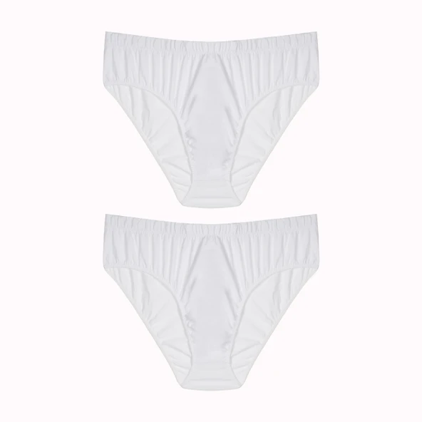 Büyük Beden Doğal Pamuklu AZO Test Onaylı Lastikli 2li Erkek Külot ürün görseli 1