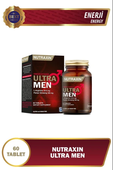 Nutraxin Ultra Men 60 Tablet ürün görseli