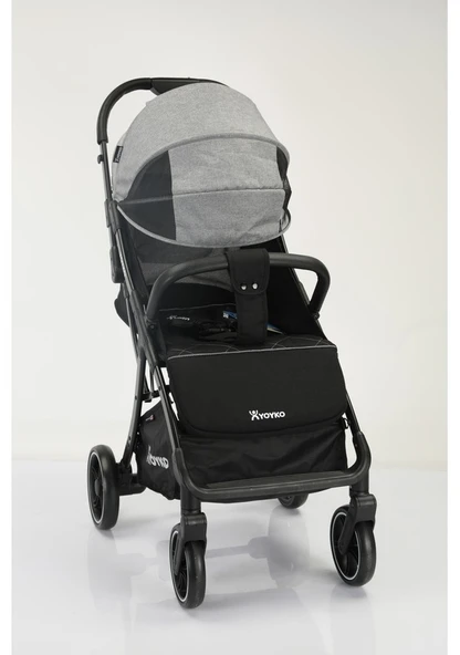 Yoyko Max Kabin Boy Tek Elle Otomatik Katlanan Pratik Autofold Bebek Arabası - Resim 11