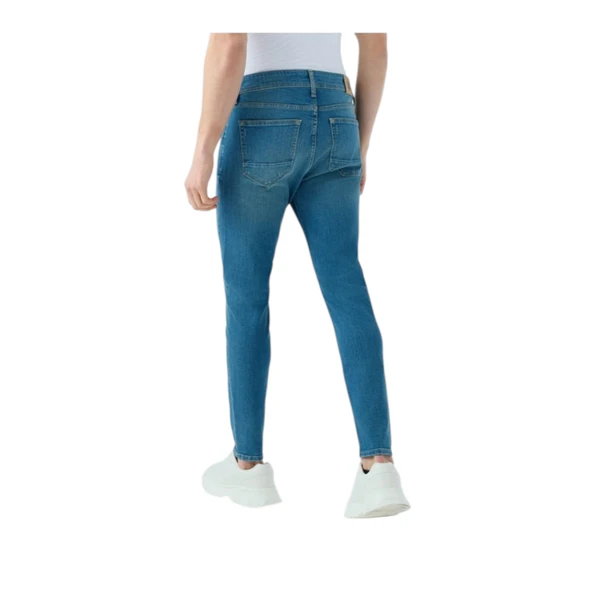 Erkek Justin Skinny Fit Jean Pantolon - Resim 5