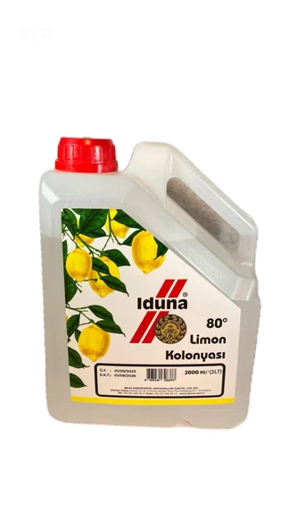 Iduna Limon Kolonyası 80 Derece 2L ürün görseli