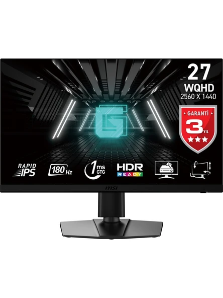 MSI G272QPF E2 27" 1 ms 2K Pivot IPS 180 Hz Oyuncu Monitörü ürün görseli