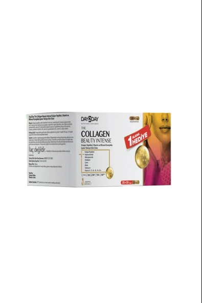 Day2Day The Collagen Beauty Intense Ananas Aromalı 1 Alana 1 Bedava 60 Saşe ürün görseli