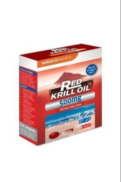 Red Krill Oil 500 Mg 30 Kapsül ürün görseli