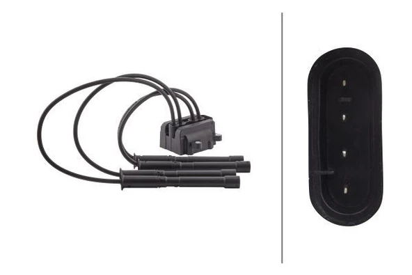 HELLA 5DA193175821 ATEŞLEME BOBİNİ RENAULT CLIO II 01> CLIO III 05> TWINGO 01> 1.2 16V D4F.7.06-D4F.7.12 8200084401-8200025256-8200702693 ürün görseli 1