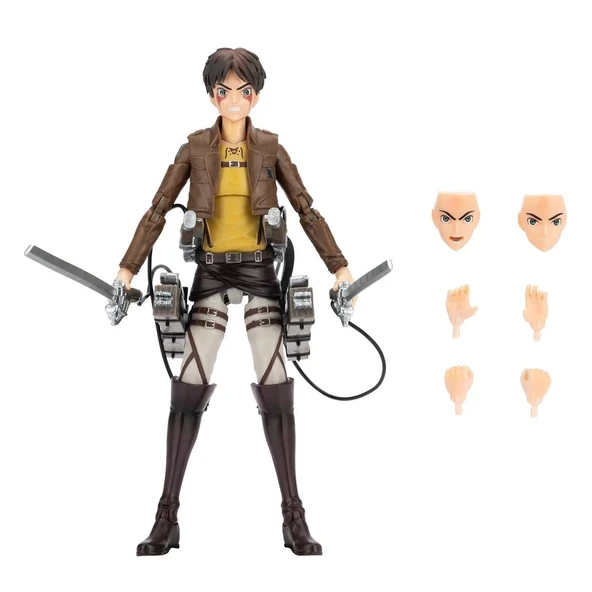 Total Anime 16 cm Aksiyon Figür 01 - EREN JAEGER - Resim 4