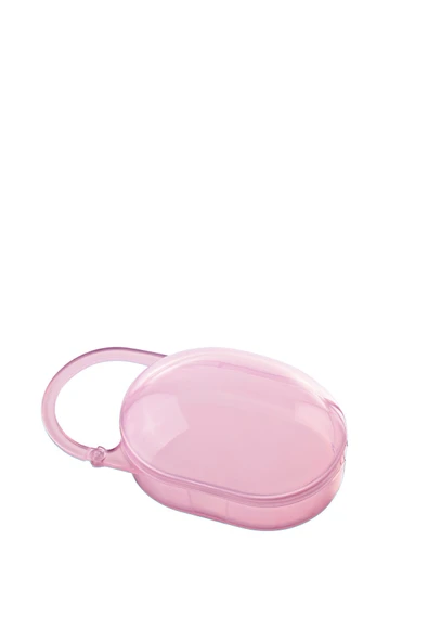 BEBSİ Saplı Emzik Saklama Kutusu - Pembe ürün görseli 1