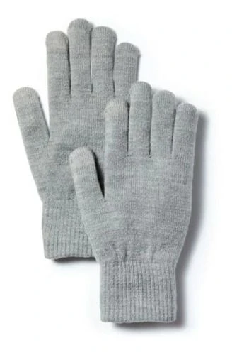 Erkek Eldiven Kışlık Örgü Gri Eldiven ürün görseli 1