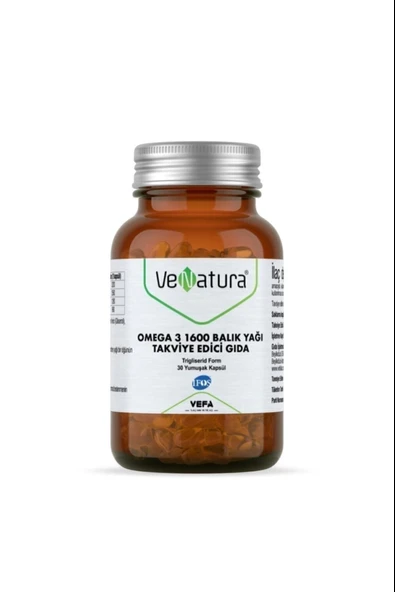 Venatura Omega-3 1600 mg 30 Kapsül ürün görseli