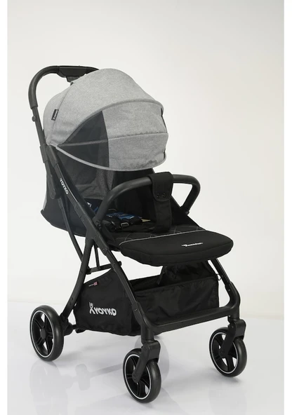 Yoyko Max Kabin Boy Tek Elle Otomatik Katlanan Pratik Autofold Bebek Arabası - Resim 12