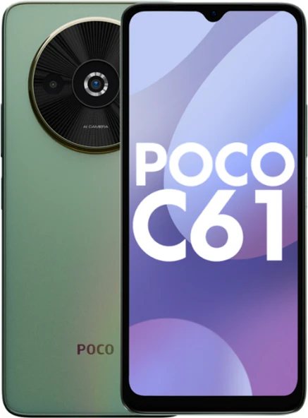 POCO C61 4 RAM 128 GB YEŞİL(KVK TÜRKİYE GARANTİLİ) ürün görseli