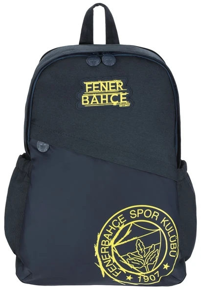 Fenerbahçe Big Team Sarı Logo Detaylı Okul Çantası Lacivert ürün görseli 1