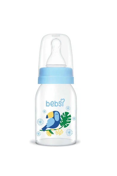 BEBSİ 243 Pp Biberon 125 ml - Mavi ürün görseli 1