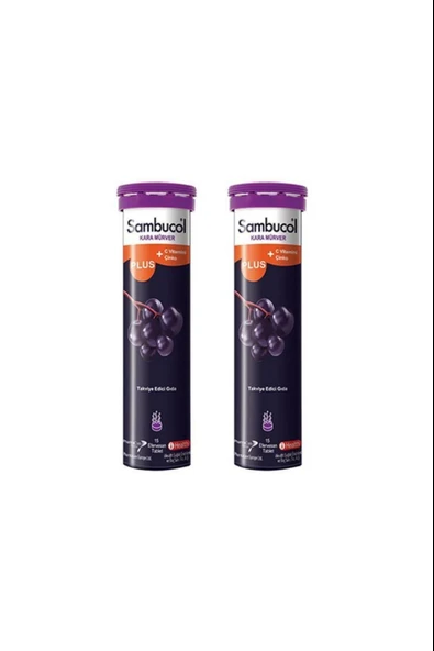 Sambucol Plus 15 Efervesan Tablet 2 Adet ürün görseli