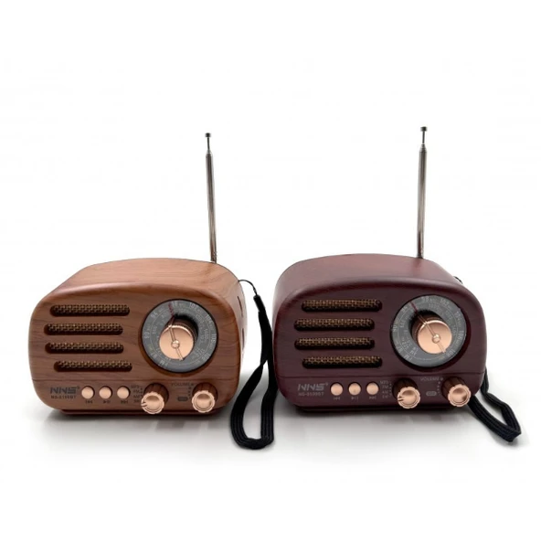 Ahşap Retro Radyo - 1 Adet - Resim 2