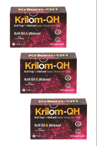 Krilom QH 30 Yumuşak Kapsül 3 Adet - Resim 2