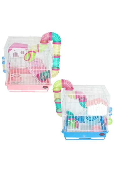Dayang Hamster Kafesi Borulu 35x28x37 ürün görseli