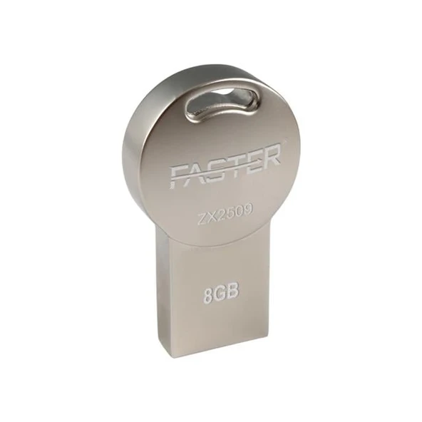 Faster 8 Gb Metal USB Flash Bellek - Resim 3