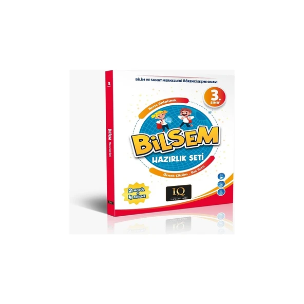 3. Sınıf Bilsem Hazırlık Seti IQ Yayınları ürün görseli 1