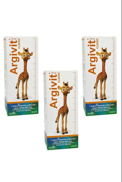 Argivit Classic 150 ml Şurup 3 Adet ürün görseli