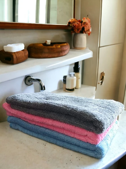 Technow Misclean Mikrofiber Mutfak Temizlik Bezi 40*40 cm 3 Renk (3 Adet) ürün görseli 1