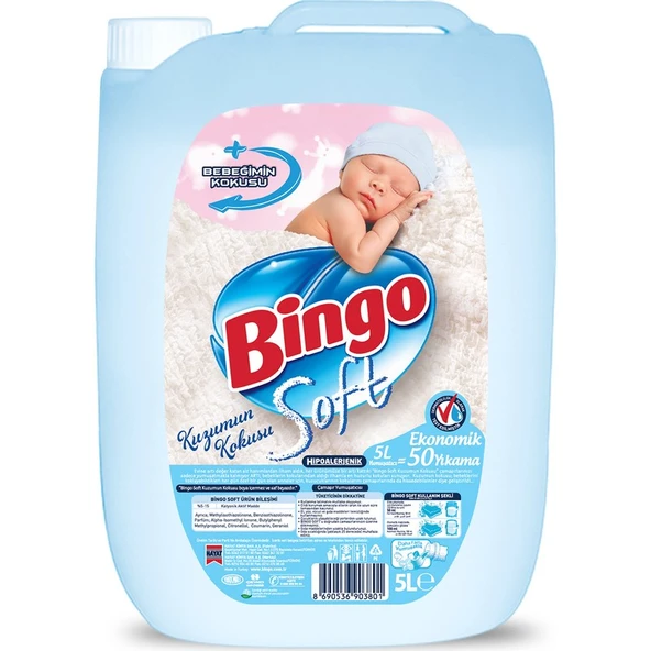 Bingo Soft Kuzumun Kokusu 5 L - Resim 2