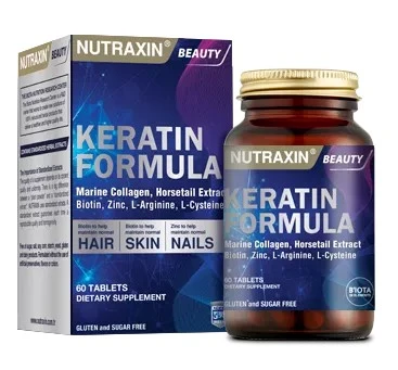 Nutraxin Keratin Formula 60 Tablet ürün görseli