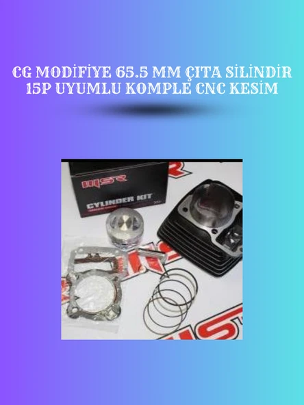 CG Modifiye 65.5 mm Çıta Silindir – 15P Uyumlu CNC Kesim ürün görseli 1