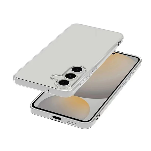 Samsung Galaxy S25 FE Uyumlu Kılıf Pürüzsüz Süper Silikon Kapak - Resim 3