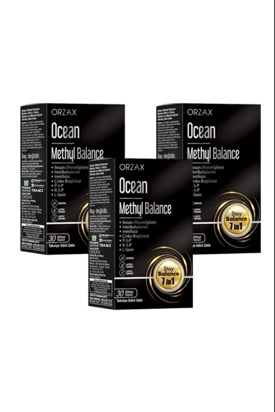 Ocean Methyl Balance 60 Kapsül 3 Adet ürün görseli