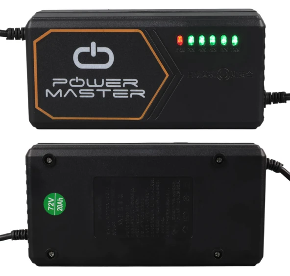 72 Volt - 20 Amper C16 Uçlu Elektrikli Bisiklet Şarj Cihazı - Resim 2