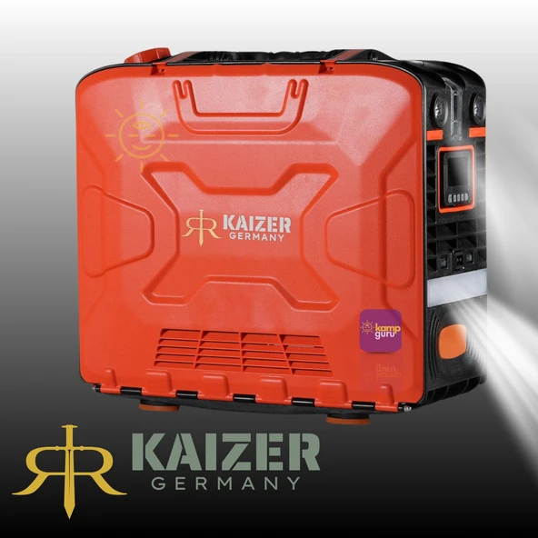 Kaizer Pro Dizel Isıtıcı - LED Ortam Aydınlatmalı - Resim 6