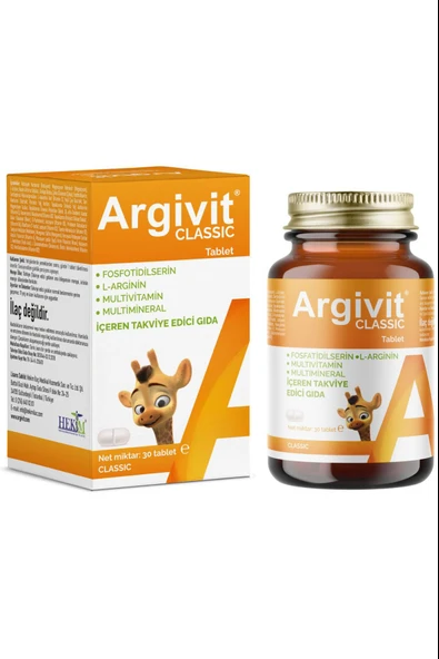 Argivit Classic 30 Tablet 2 Adet - Resim 4