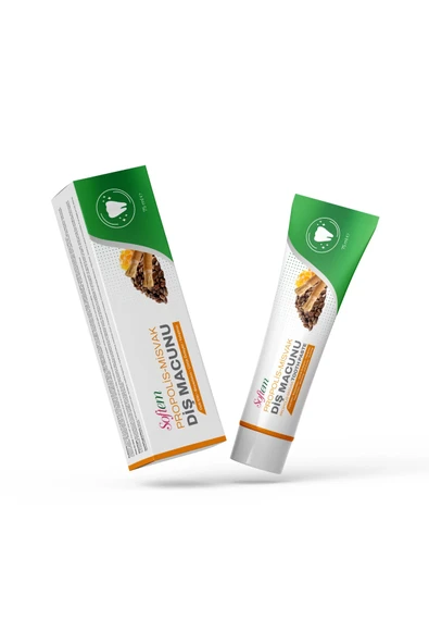 PROPOLİS ve MİSVAKLI DİŞ MACUNU - 75ML - Resim 2