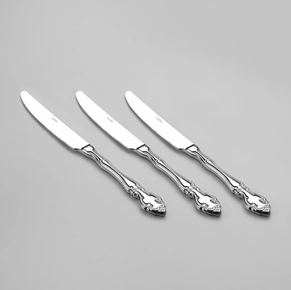 Nehir Adriana Sade 12 Adet Pasta Bıçak Takımı ürün görseli 1