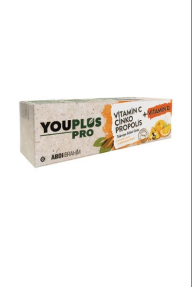 Youplus Pro Vitamin C D Çinko Propolis 15 Efervesan Tablet - Resim 3