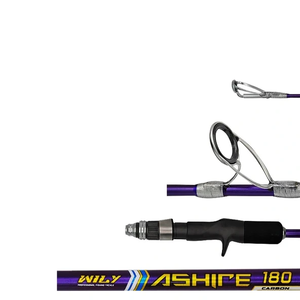 Wily Ashire 180 cm 100-200 gr Jig Kamışı - Resim 2