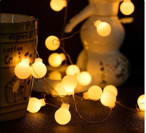 Beyaz Top Led Gün ışığı Pilli 2 Kademeli ürün görseli