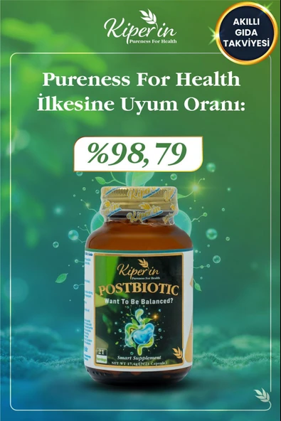 Kiperin Postbiyotik 21 Kapsül - Resim 4