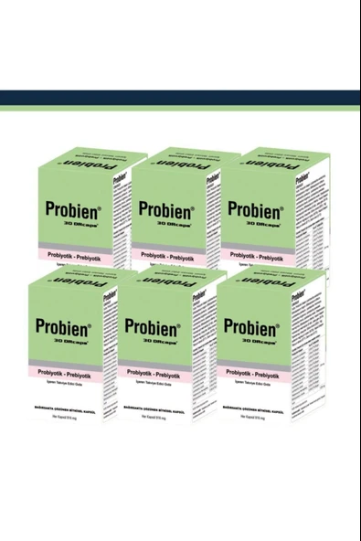 Probien Probiyotik 30 Kapsül 6 Adet ürün görseli