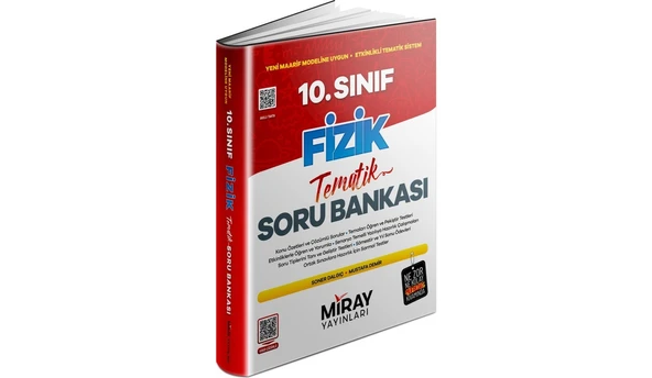 Miray 10. Sınıf Fizik Konu Özetli Tematik Soru Bankası ürün görseli